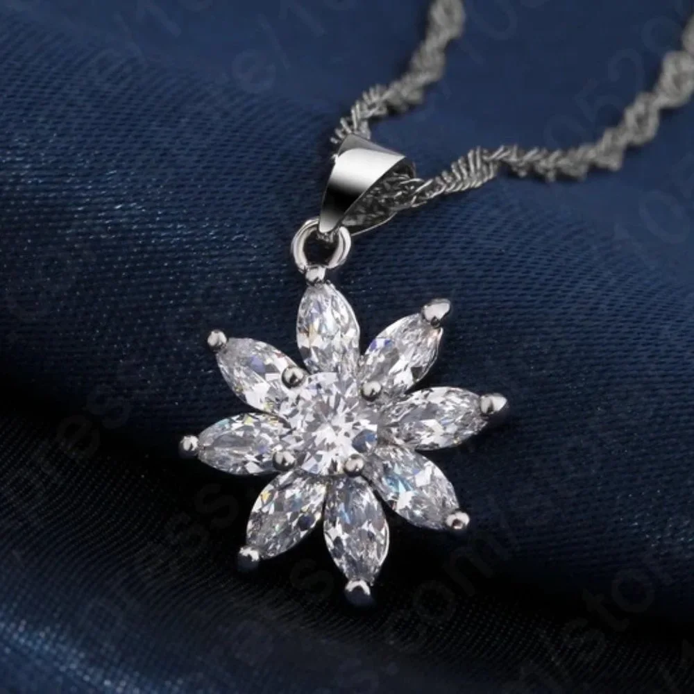 925 Sterling Silver Earrings And Necklace - Picture 5 of 7